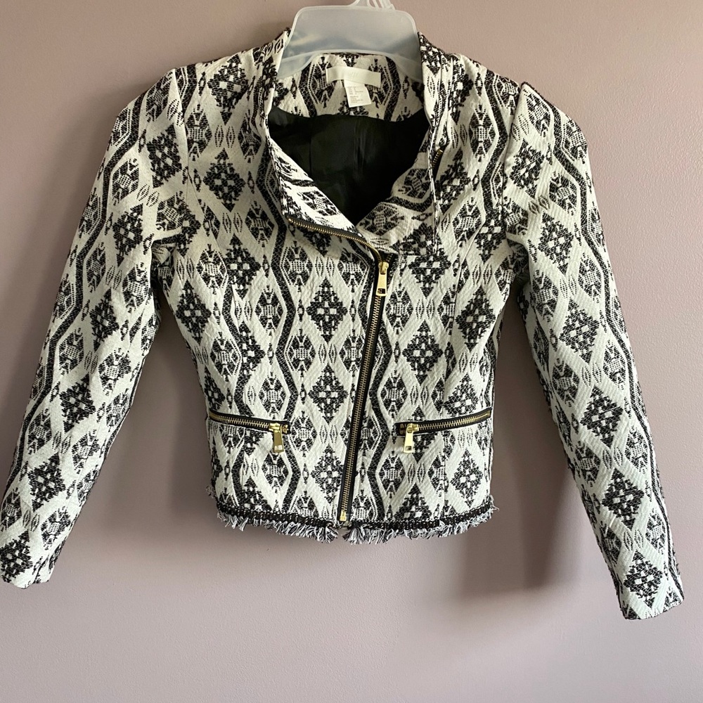 Women long sleeve printed suit jacket/coat/outwear